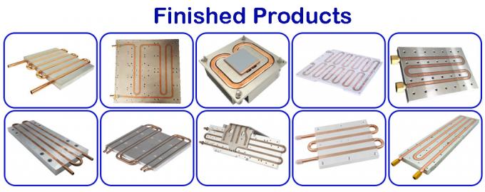 ISO9001 ha certificato il piatto freddo liquido di alluminio per il sistema di raffreddamento 4