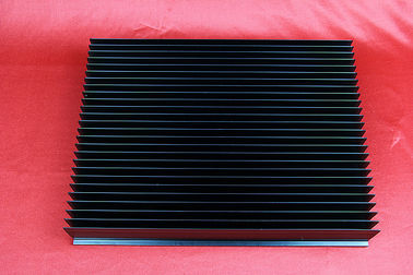Black Anodize Extruded Aluminum Heatsink For Solar Energy Equipment