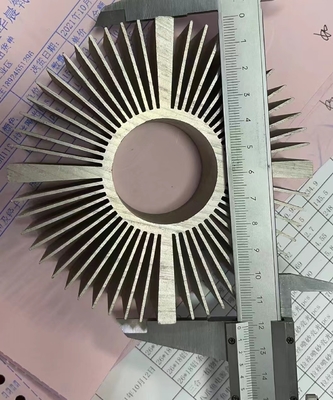 125-145 mm Diameter Sunflower Aluminum Extrusion Heatsink for LED Light
