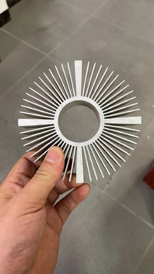 125-145 mm Diameter Sunflower Aluminum Extrusion Heatsink for LED Light