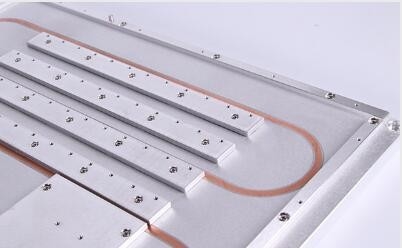 Copper liquid cooled copper vapor chamber for heat sink Thermal Fat Heat pipe Block Plate