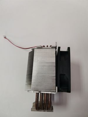 Powder Coating Copper Cpu Heatsink With Fan , OEM ODM Laptop Ssd Heatsink